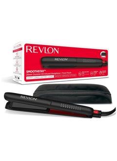 Revlon Revlon Smoothstay Coconut Oil-Infused Hair Straightener (25mm Triple-Coated Ceramic Plates, Floating Plates with Rounded Edges, Customizable Temperature up to 235°C, Travel Pouch Included) RVST2211P  - Image 2