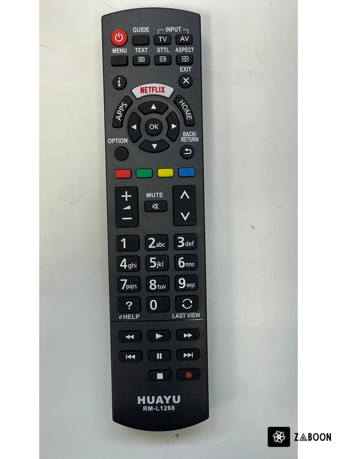 Zaboon Remote Control For Panasonic LCD/LED TV