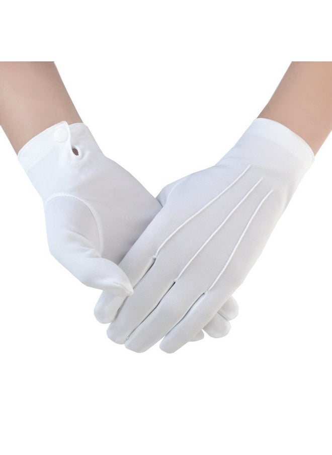 JISEN Men Police Tuxedo Honor Guard Parade with Snap White Nylon Cotton Gloves 26cm - pzsku/Z07413174868CCDFB4314Z/45/_/1741330012/240cf449-8179-4295-8078-ce0dd94b4f6a