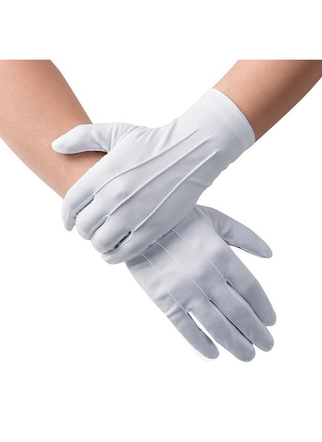 JISEN Men Police Tuxedo Honor Guard Parade with Snap White Nylon Cotton Gloves 26cm - pzsku/Z07413174868CCDFB4314Z/45/_/1741330103/8d383515-d480-45b4-84e5-c82e850615e8