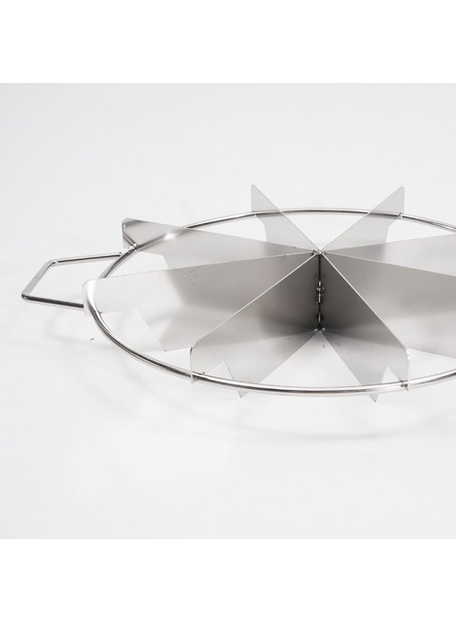 Pizza Cake Pizza Cutter Slicer Splitter Slicer Stainless Steel Cake Splitter Slicer-Specifications:7 Grid - Image 3