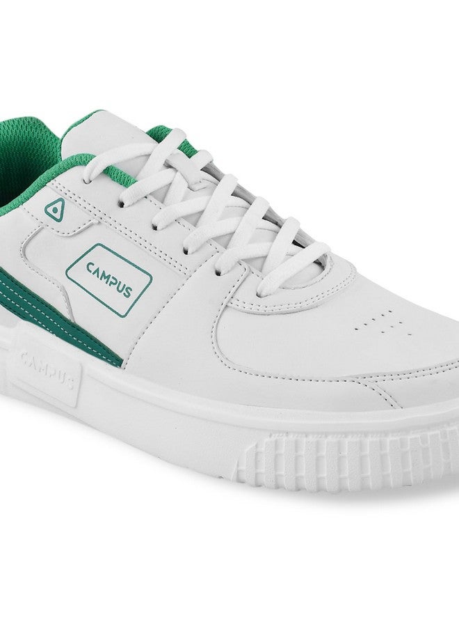 كامبس حذاء Campus الرجالي OG-10 WHT/GRN - 9UK/India OG-10 - Image 4