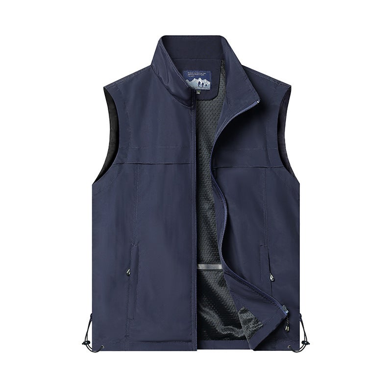 Waistcoat Men'S Outdoor Waistcoat Leisure Mountaineering Pography Trendy Fishing Vest Summer Waistcoat Coat - Image 5