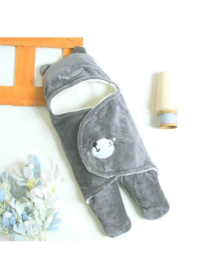 Brandonn Baby Blanket Newborn Pack Of Wearable Swaddle Wrapper Baby Sleeping Bag Baby Towel Bathrobe For Baby Boys And Baby Girls 06 Months Babies - Image 5