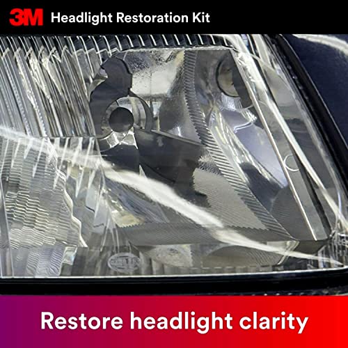 3M Headlight Restoration Kit, Medium Duty 2-Pack, Easy Car Headlight Restoration System, Headlight Cleaner and Restorer, No Tools Required - Image 5