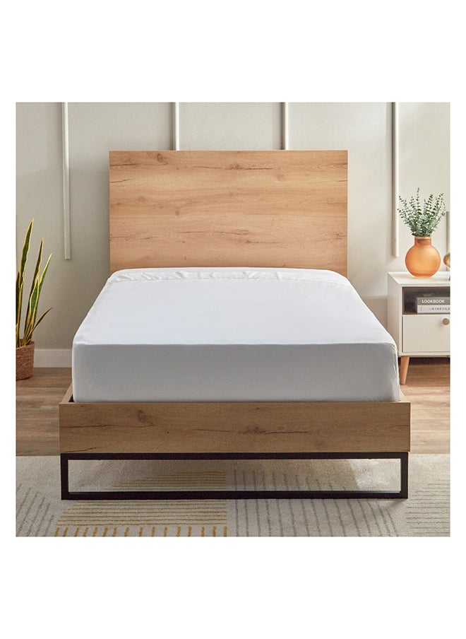 Home Box Grande Affordables White Haven Bilbao Twin Cotton Flat Sheet 270 x 180 cm  - Image 2