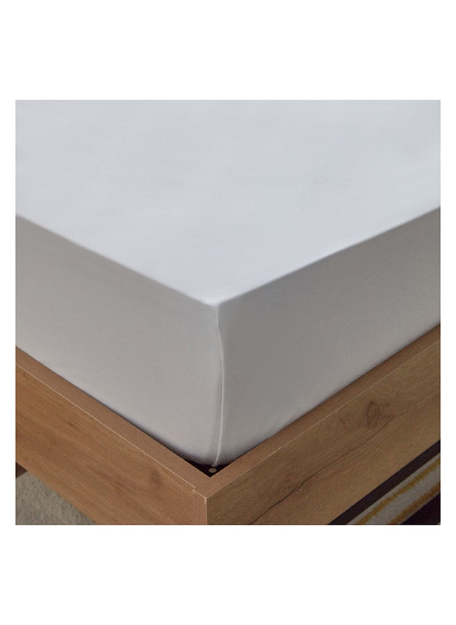 Home Box Grande Affordables White Haven Bilbao Twin Cotton Flat Sheet 270 x 180 cm  - Image 4