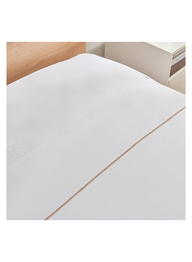 Home Box Grande Affordables White Haven Bilbao Twin Cotton Flat Sheet 270 x 180 cm  - Image 3