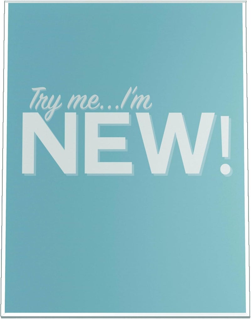 deflecto Classic Image Slanted Sign Holder Portrait 85 x 11 Insert Clear - Image 3