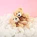 MaoGoLan 3 Pieces Bulk Teddy Bears Stuffed Animals Baby Shower Soft Small Stuffed Teddy in Bulk 135 Cuddly Mini Teddy Bears CenterpieceWeddingPartyEngagement - Image 4