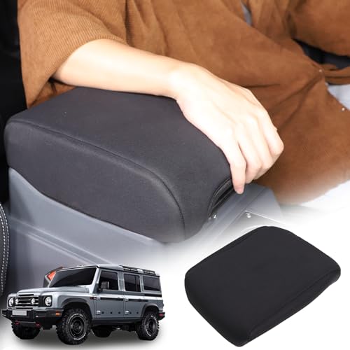 Tumukiw Armrest Box Cover Center Console Pad Compatible with Ineos Grenadier 2020-2024, Comfortable, Breathable, Cloth Center Console Armrest Cushion - Image 1