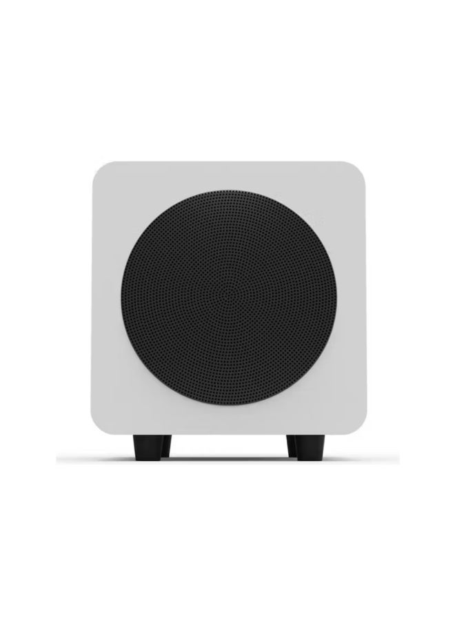 Kanto Audio SUB6 200W 6" Sealed Powered Subwoofer, Matte White - Image 3