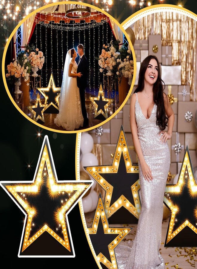 لينوزين مجموعة لينوسين من 3 قطع، مقاس 25.8-31.5 بوصة، زينة حفلات ليلة النجوم، زينة حفلات التخرج تحت النجوم، مجسم كرتوني قائم، جائزة حفلة التخرج، حفلة العودة للوطن، حفل زفاف، حفلة عيد ميلاد، دعامة تصوير، خلفية ديكور - Image 5