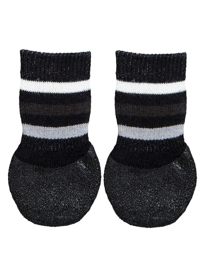 Trixie Dog Socks Non-Slip with All-Round Rubber Coating L 2 Pcs Black - Image 4