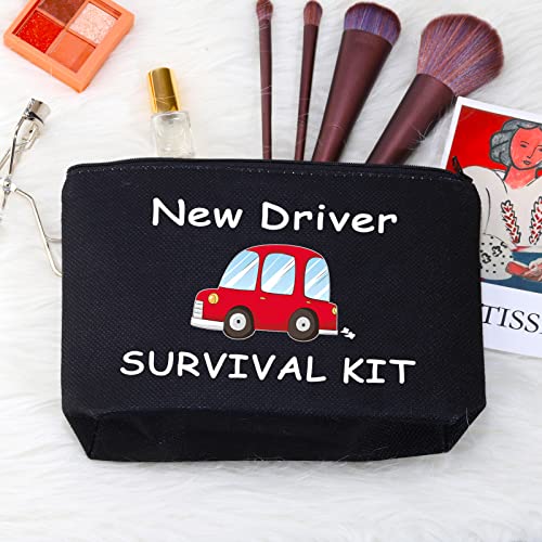 JXGZSO New Driver Gift New Driver Survival Bag Passing Driving Test Sweet 16 Gift Teen Daughter Gift (New Driver B) - Image 3