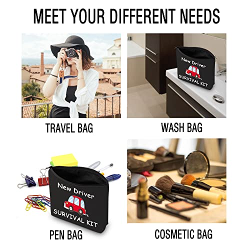 JXGZSO New Driver Gift New Driver Survival Bag Passing Driving Test Sweet 16 Gift Teen Daughter Gift (New Driver B) - Image 4