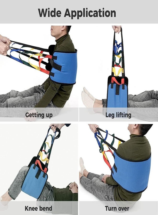 Ndola Patient Lift Sling, Padded Bed Transfer Nursing Sling for Patient, Elderly Safety Lifting Aids, Transfer Boards for Bedridden Patient, Back Lift Belt for Patient Care - Image 4