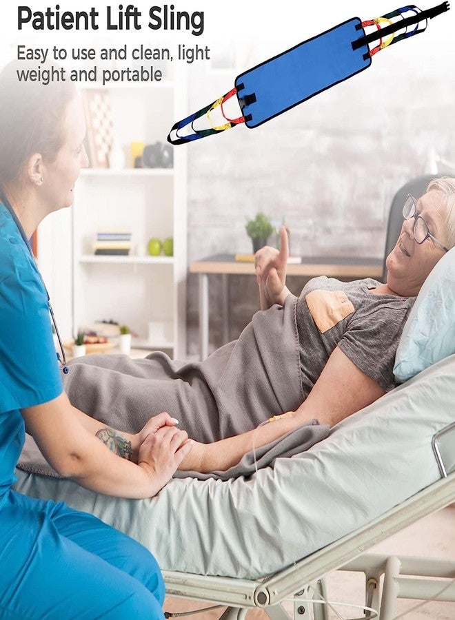 Ndola Patient Lift Sling, Padded Bed Transfer Nursing Sling for Patient, Elderly Safety Lifting Aids, Transfer Boards for Bedridden Patient, Back Lift Belt for Patient Care - Image 3