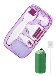 Syarme Micro needle roller 6-in-1 replaceable portable facial beauty care tool - white  - Image 1