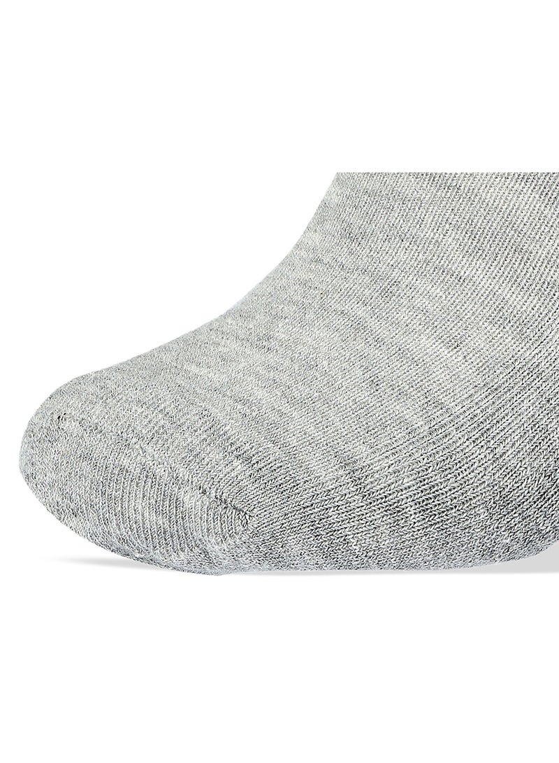 SAM SOCKS Sam Socks Set Of 3 Half Terry Ankle Socks Men Grey - Image 4