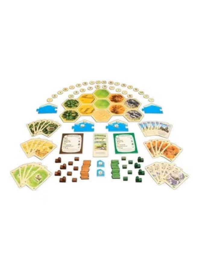 Catan Family Edition Board Game - Embark on a Quest for Settlement! Strategy Game for Kids & Adults, Ages 10+, 3-4 Players, 60 Minute Playtime, - Image 1