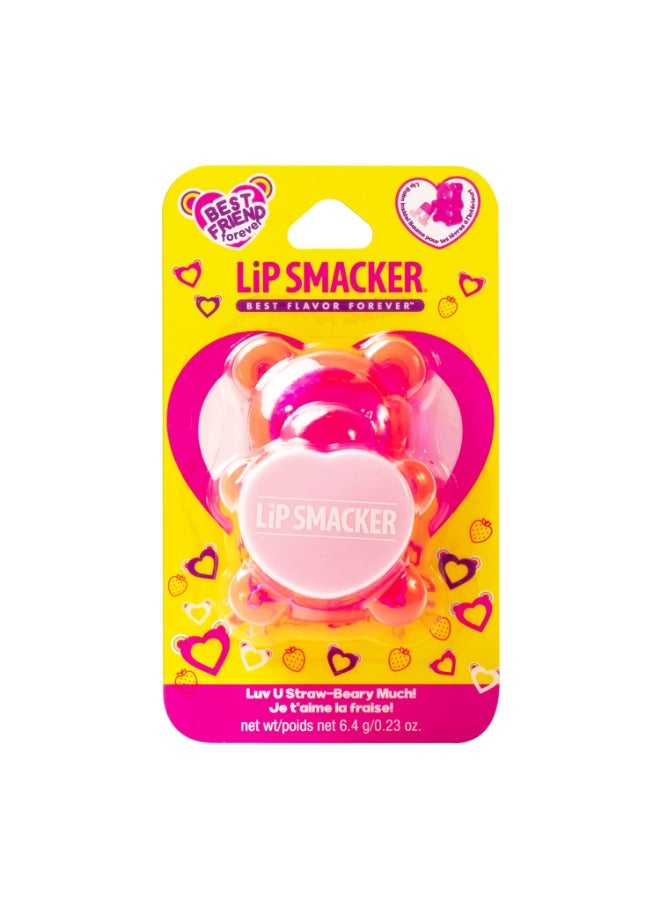 Lip Smacker Lip Smacker Sugar Bear Lip Balm Luv U Straw-Berry Much  - Image 4