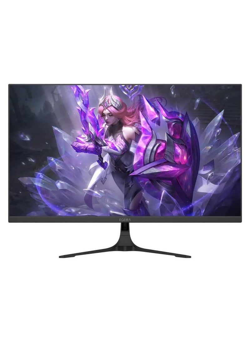 شاشة العاب ايجيرا EG24F18 S مسطحة 23.8 انش IPS FHD 180Hz DP + HDMI S1 قاعدة ثابتة، 1920 x 1080، أسود، LCD