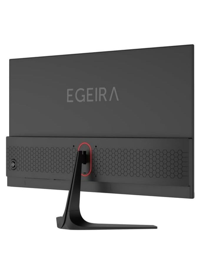 شاشة العاب ايجيرا EG24F18 S مسطحة 23.8 انش IPS FHD 180Hz DP + HDMI S1 قاعدة ثابتة، 1920 x 1080، أسود، LCD