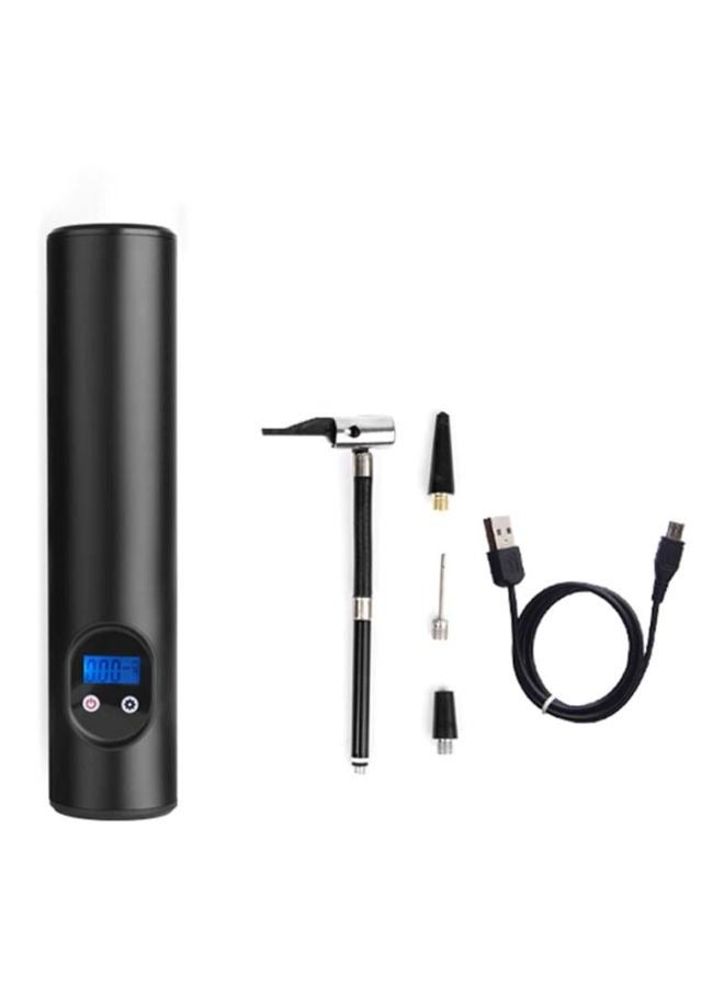 Wireless Air Pump with LED Light, Electric Car Tyre Pump, Air Compressor Tire Inflator Pump Car Portable, Electric Air Pump with Emergency Light for Car Bicycle Motorcycle Electric Balls - Image 1