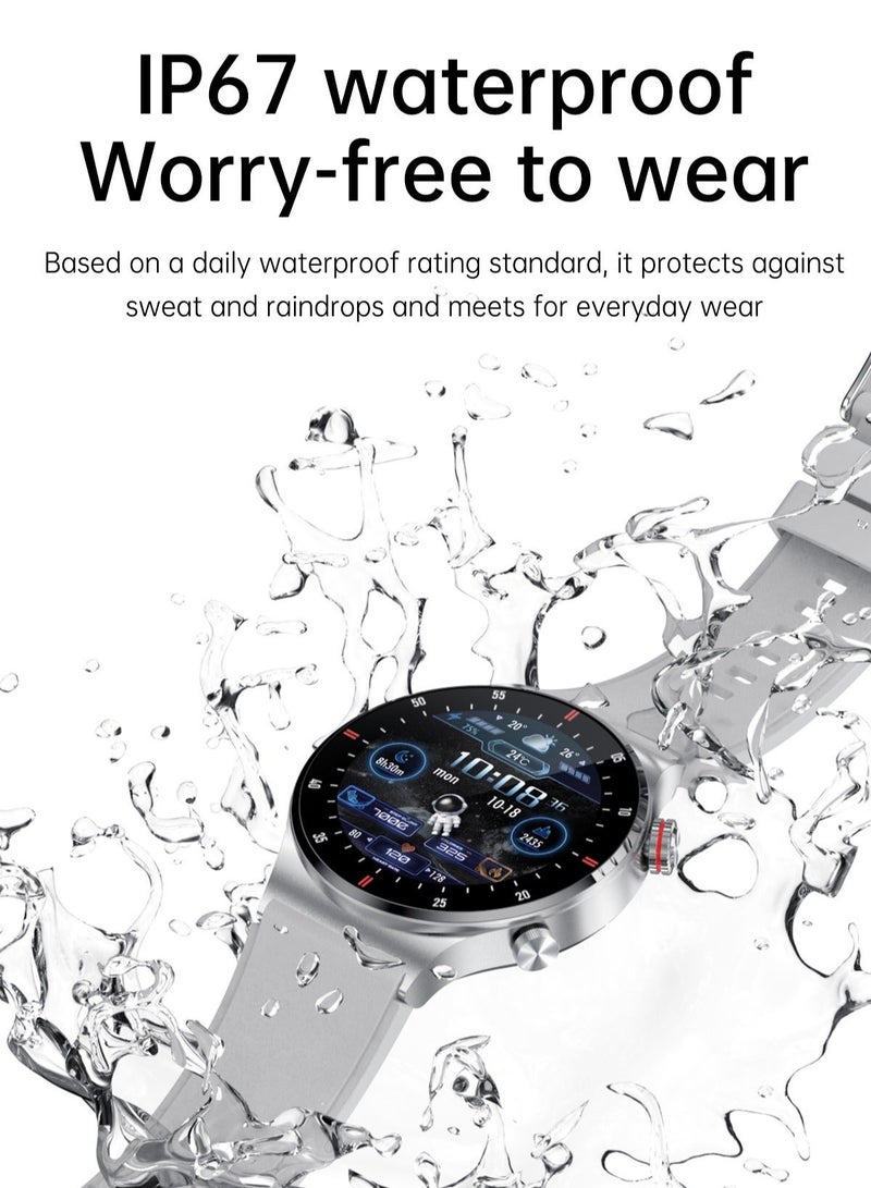 QW33 Smart Satch ECG+PPG Health Monitoring Music Player Pedometer Bluetooth Call - Image 3