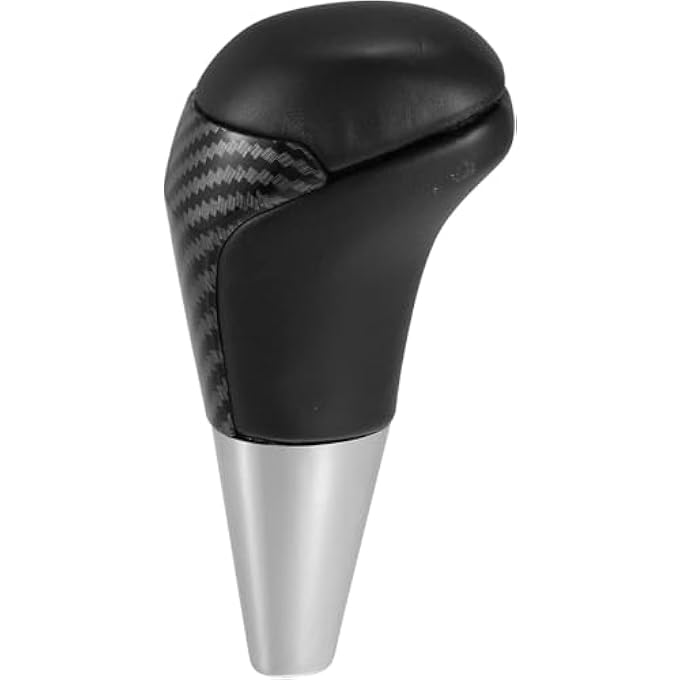 ريحني مقبض ناقل الحركة الجلدي متوافق مع نمط تويوتا من ألياف الكربون تركيب بسيط لسيارة لاند كروزر 4 رانر 20032021 لكزس LX تندرا - Image 3