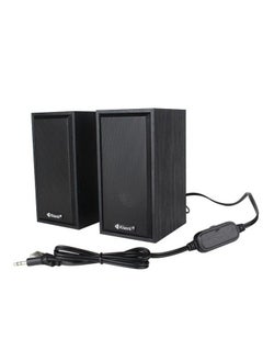 Multimedia Speakers 3Wx2 For Mobile Computer Tab USB 2.0 With Volume Control Kisonli T002A