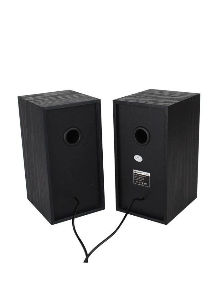 Kisonli - Multimedia Speakers 3Wx2 For Mobile Computer Tab USB 2.0 With Volume Control Kisonli T002A - Image 1