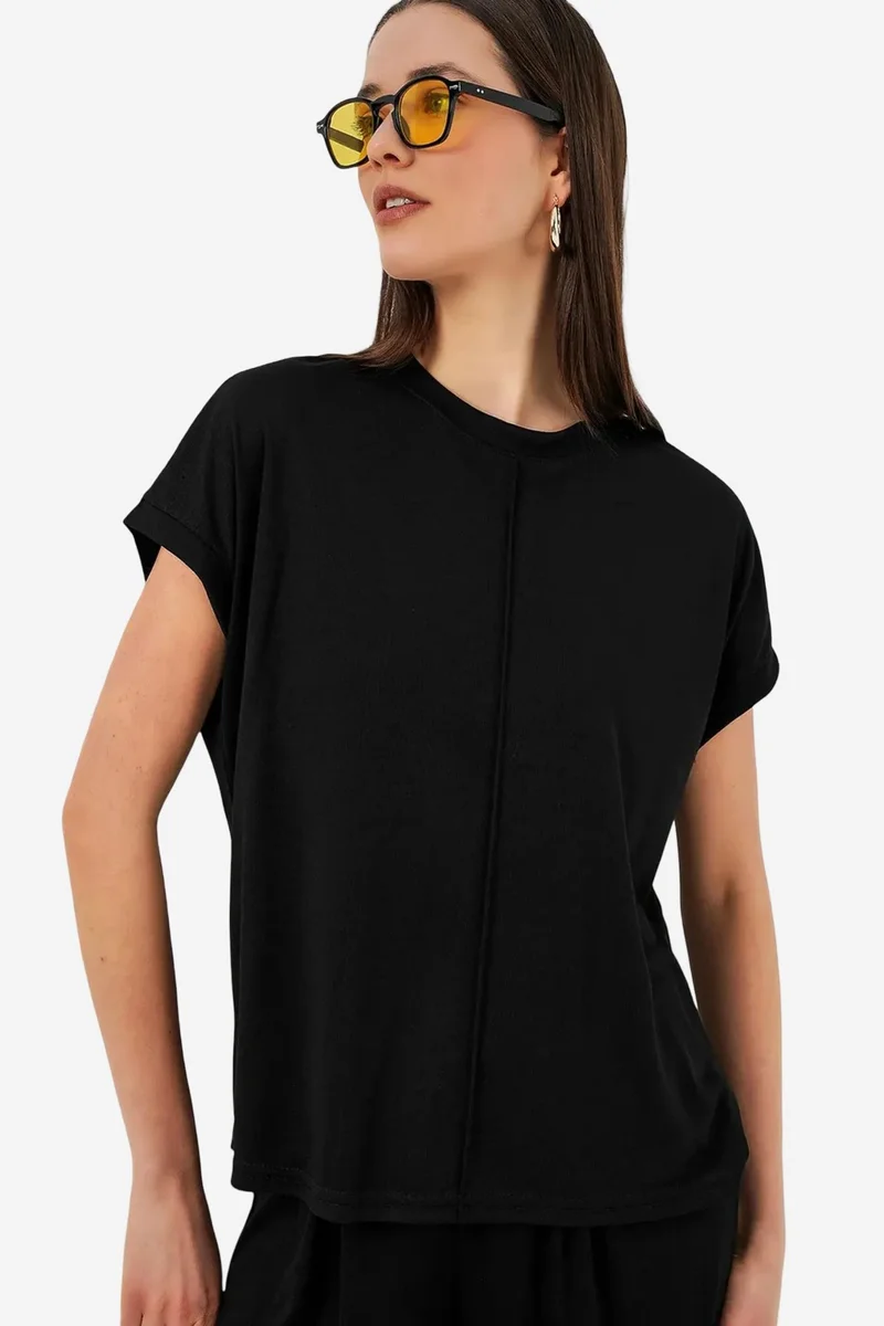 بيغ دارت BDART Relaxed Fit Crew Neck Blouse