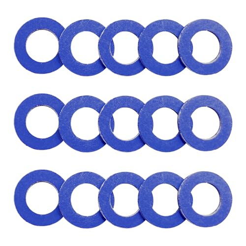 GolTHd 15PCS Oil Drain Plug Gasket Compatiblr with Prius Tundra Sienna Highlander Avalon Camry Corolla Tacoma 4Runner RAV4 12mm Aluminum Crush Washer Replaces 9043012031 - Image 1