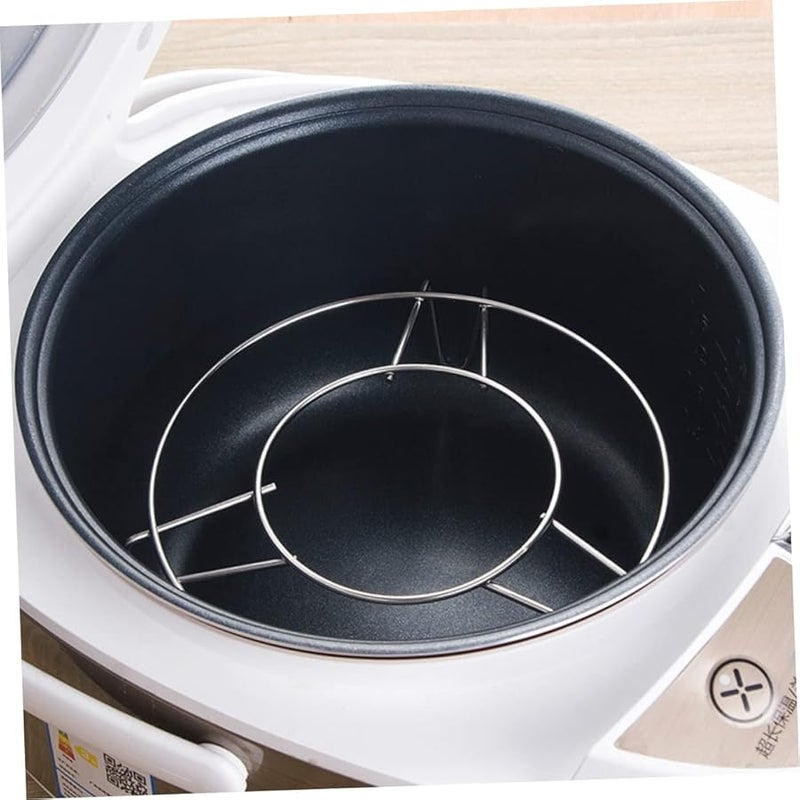 Unomor 3pcs Stainless Steel Steamer Rack With Legs And Insulation Pads - Image 5