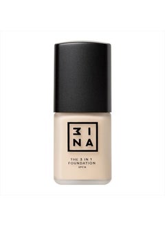 3INA The 3-In-1 Foundation 211 - Vegan Formula - Combination Of Primer, Concealer And Foundation - Medium Coverage - Natural Finish - Perfect For Covering Lines And Blemishes - Long Lasting - 1.01 Oz