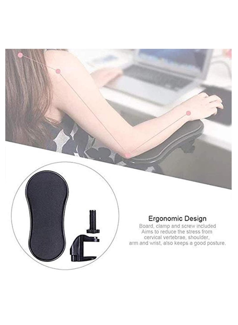 Wrist Rest with Rotating Arm for Computer, Desk Support, Ergonomic Wrist Rest for Keyboard Wrist Rest and Arm Rest, Rotatable, for Table, Office, Chair, Desk