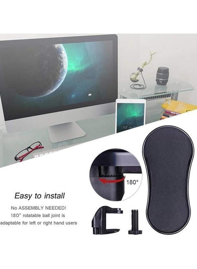 Wrist Rest with Rotating Arm for Computer, Desk Support, Ergonomic Wrist Rest for Keyboard Wrist Rest and Arm Rest, Rotatable, for Table, Office, Chair, Desk