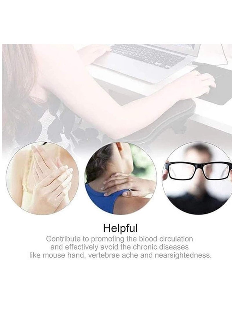Wrist Rest with Rotating Arm for Computer, Desk Support, Ergonomic Wrist Rest for Keyboard Wrist Rest and Arm Rest, Rotatable, for Table, Office, Chair, Desk