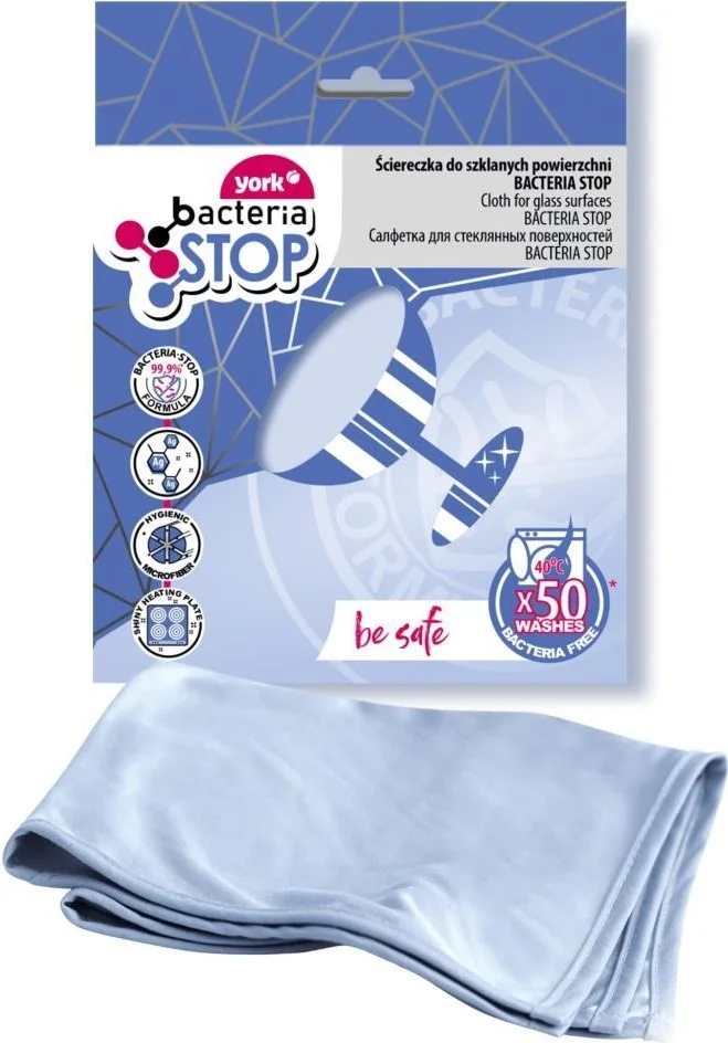 MiniHome Bacteria Stop Cleaning Cloth for Glass Surfaces 30*40 cm