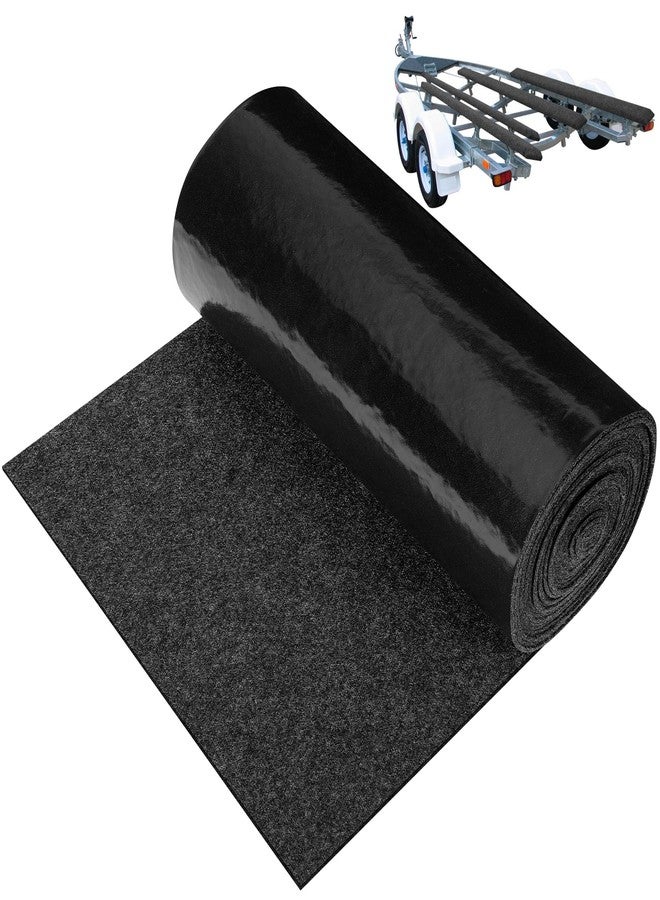 DECOHS 12 Inch x 20 Ft Boat Trailer Bunk Carpet - Marine Trailer Bunk Carpet - Trailer Boat Bunk Padding for Outdoor Boat Trailer Jet Ski Ramp Garage Dock - Image 1