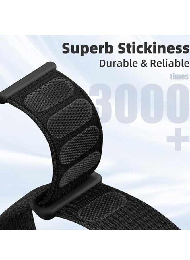 ميجوفاست حزام رياضي من النايلون متوافق مع حزام ساعة أبل 38 ملم 40 ملم 41 ملم للنساء والرجال ناعم ومسامي وحزام قابل للتعديل لساعة أبل - Image 2