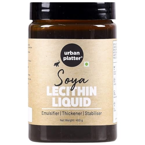 Urban Platter Soy Lecithin Liquid, 450g (Soya lecithin | Emulsifier | Thickener | Stabiliser | Natural Food Additive | Add to bakery, chocolate & confectionery products) - Image 2