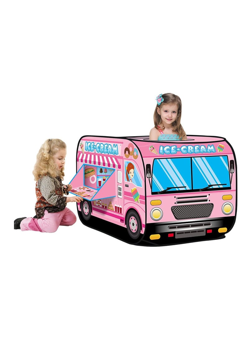 بلومنغ تايم خيمة لعب منبثقة للأماكن الداخلية والخارجية من آيس كريم ديلايت للأطفال - Image 2