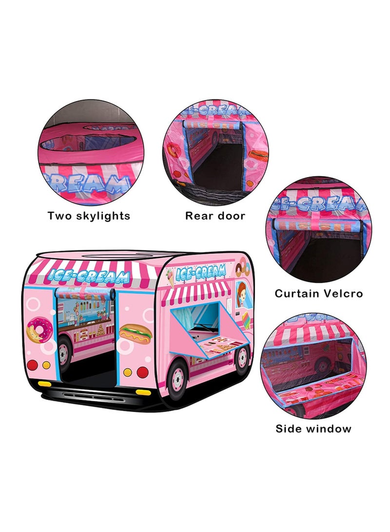 بلومنغ تايم خيمة لعب منبثقة للأماكن الداخلية والخارجية من آيس كريم ديلايت للأطفال - Image 3