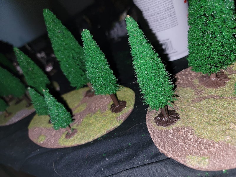 Cutemini Model Cedar Trees 10PCS Train Scenery Landscape Pine Miniature Diorama Trees Mixed Model for Road Architecture Building DIY Decoration Gift (10) - Image 4