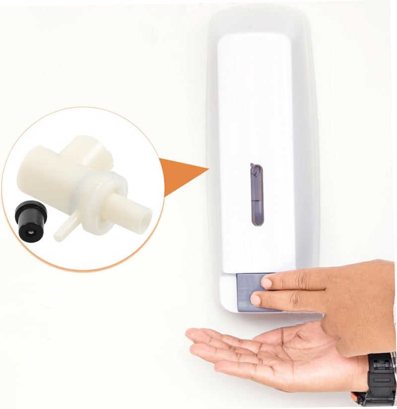 Vosarea 2pcs Bathroom Shower Dispenser Pump Replacement Soaps Dispenser Pump Body Wall-Mounted Shampoo Replacement Bottle for Liquid Hand - Image 4