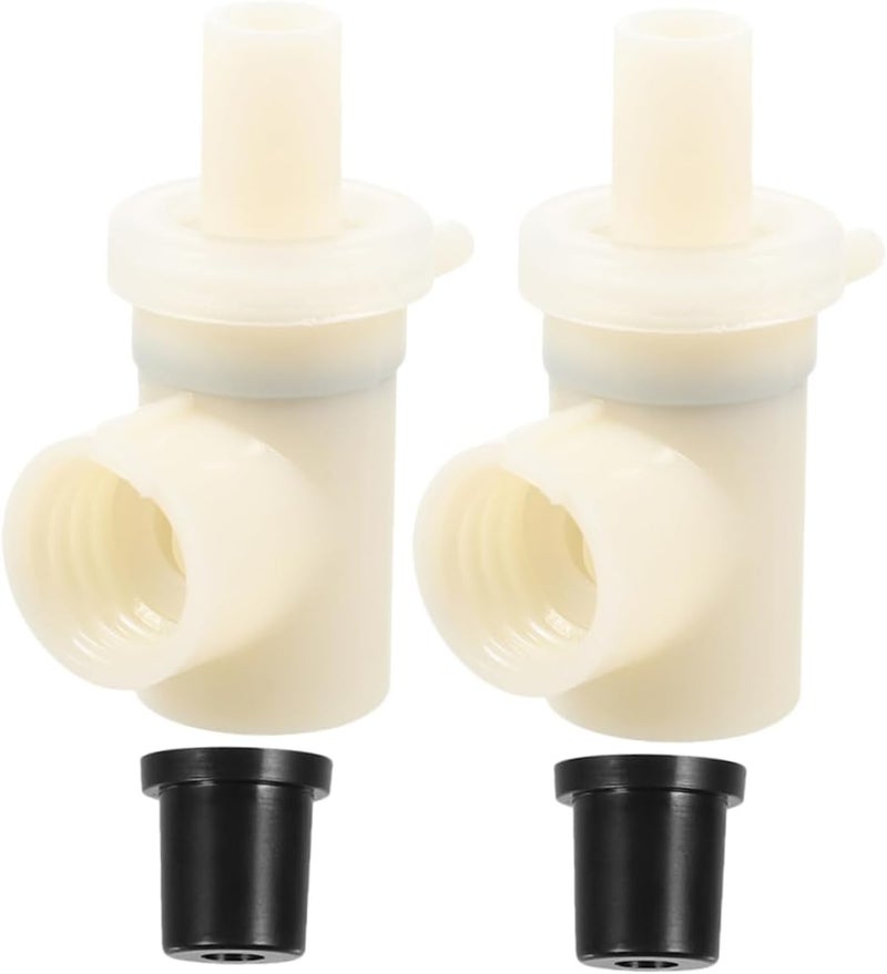 Vosarea 2pcs Bathroom Shower Dispenser Pump Replacement Soaps Dispenser Pump Body Wall-Mounted Shampoo Replacement Bottle for Liquid Hand - Image 1