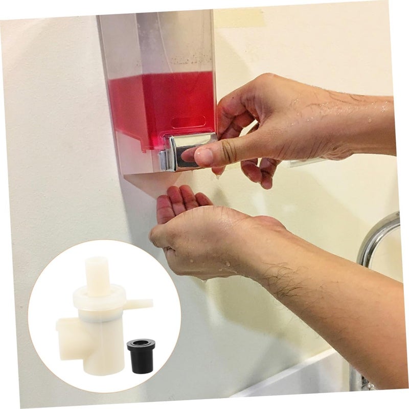 Vosarea 2pcs Bathroom Shower Dispenser Pump Replacement Soaps Dispenser Pump Body Wall-Mounted Shampoo Replacement Bottle for Liquid Hand - Image 5